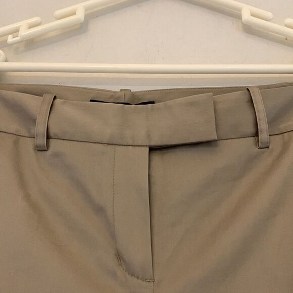 BCBGMAXAZRIA tan slim flare pants The Tuxedo Denise fit Size 6 NWT - Picture 5 of 10